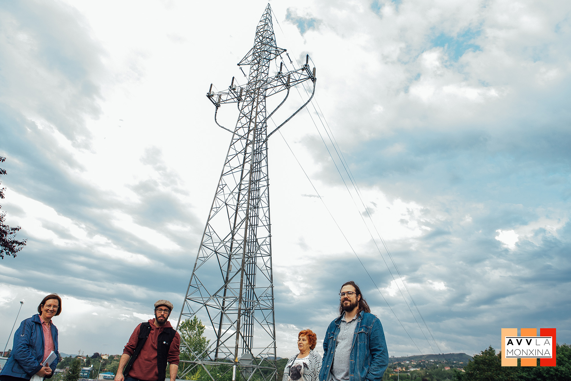 Junta directiva de la Asociación La Monxina en su mandato 2022-2026