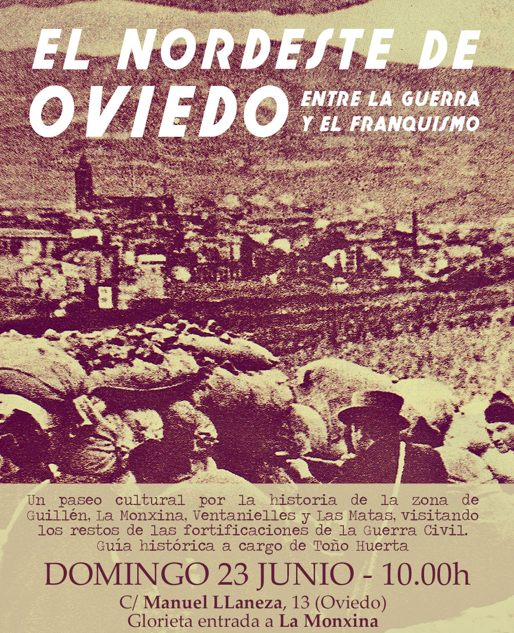 Cartel paseo nordeste Oviedo